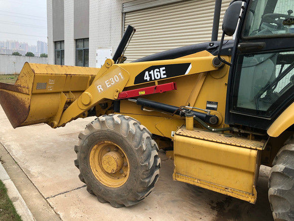6792 10200 กิโลกรัม น้ําหนักเครื่องใช้ Caterpillar 416E เครื่องชักถัง 162 kw