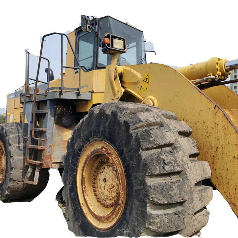 Komatsu 600 Model Heavy Duty WA600-6 เครื่องบรรทุกล้อสําหรับการก่อสร้าง
