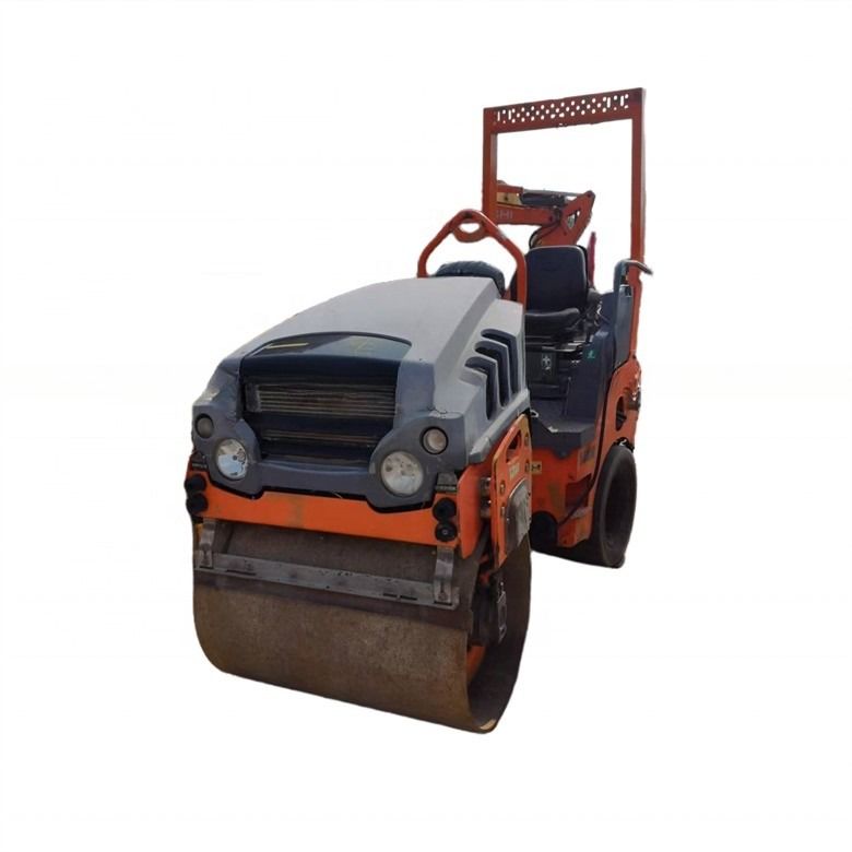 2.5 ตัน ใช้ Hamm Roller Compactor HD35VT ในสีเดิมที่มีแรงกระตุ้น 28KN