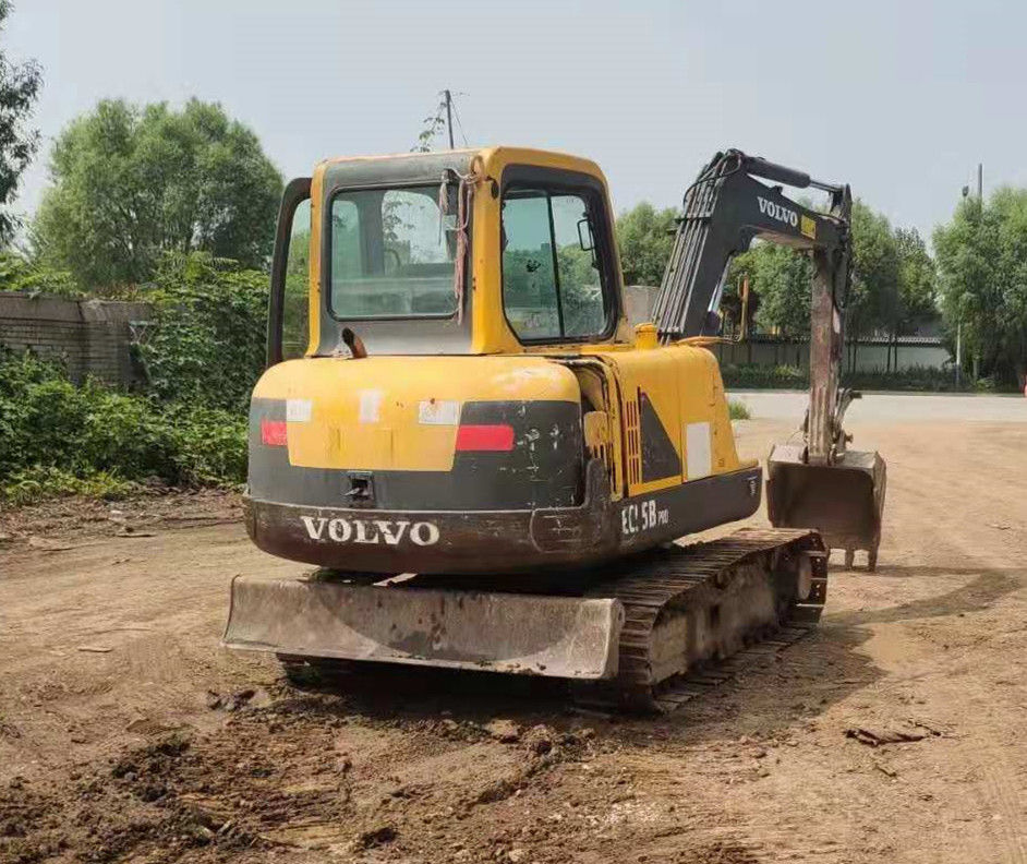 สวีเดนนําเข้าคุณภาพสูง Volvo EC55B PRO เครื่องขุด crawler ใช้เกือบใหม่