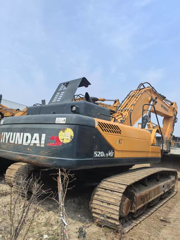 รถขุด Hyundai 520L-9VS มือสอง ที่มีประสิทธิภาพสูง ราคาถูก ส่งออกจากจีน