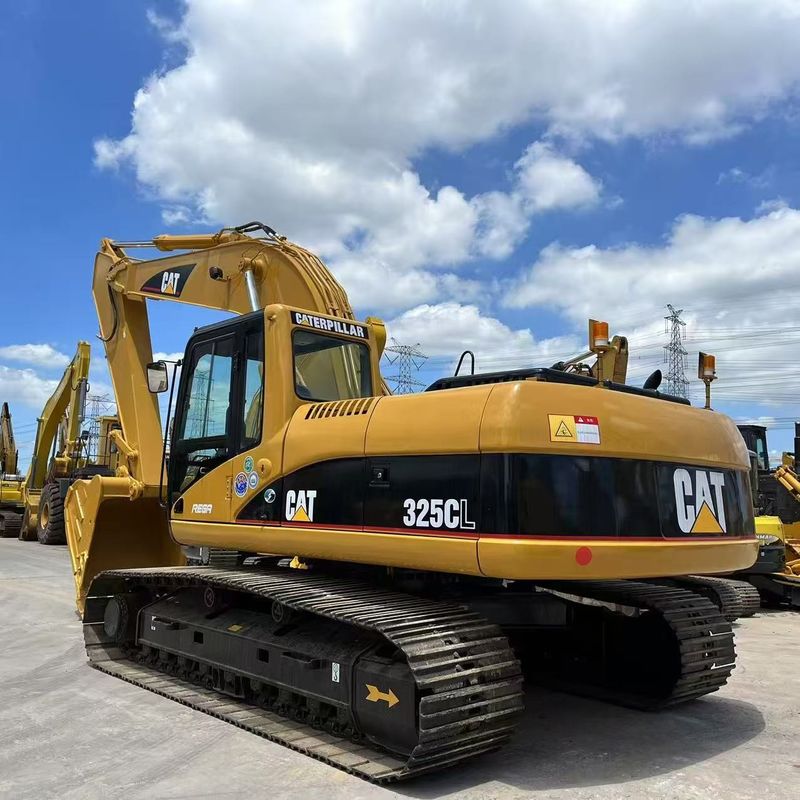 เครื่องขุด CAT 325CL มือสองที่เชื่อถือได้ Caterpillar 325CL ความยาวในการขนส่ง 9.6m