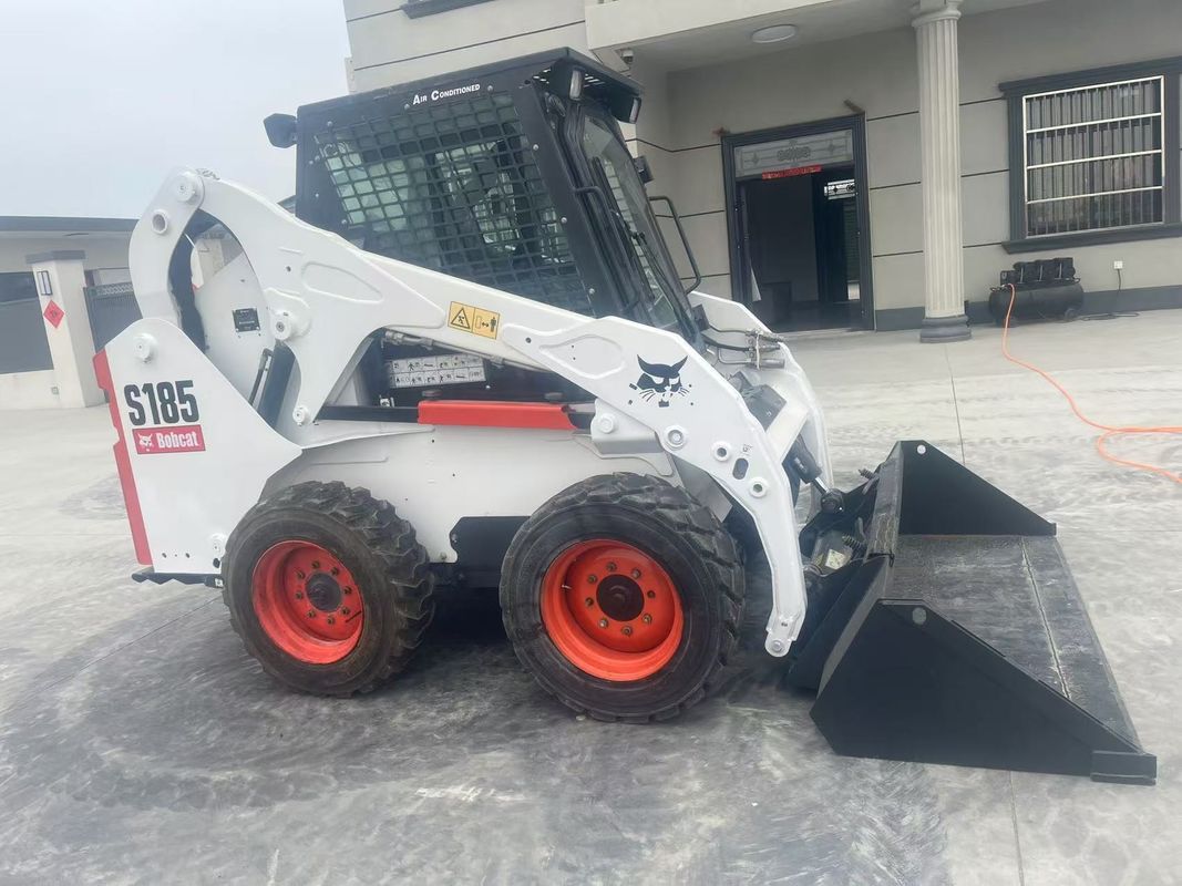 เครื่องใช้ Bobcat S185 สกิดสเตียร์โหลด เครื่องมือสองคุณภาพดี จากประเทศจีน