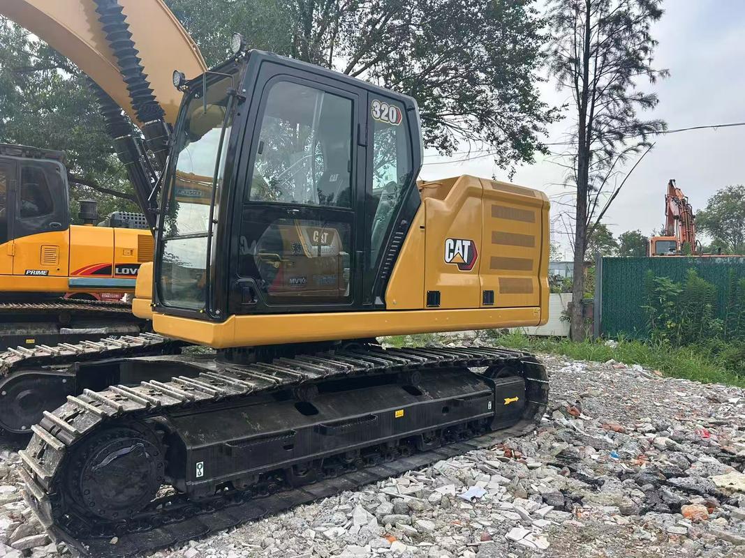 ใช้ CAT 320 เครื่องขุดคลาน ความสูงการขนส่ง 2.96 M 22.5 T
