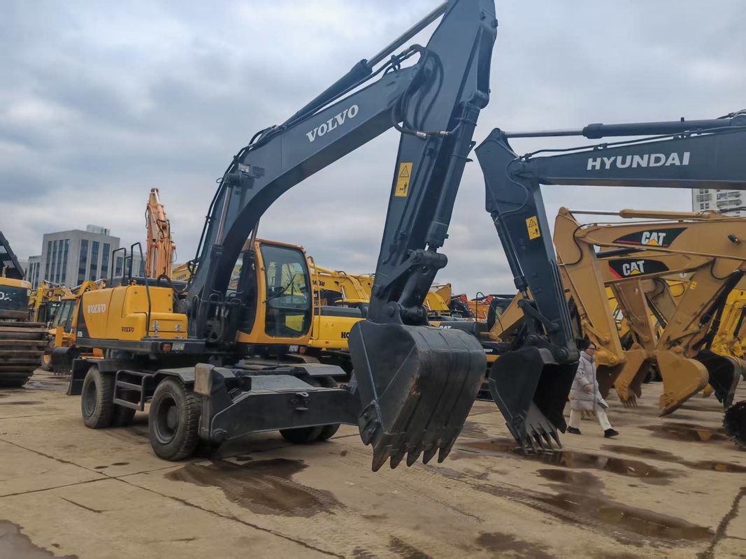 ขายรถขุด VOLVO EW170BLC มือสอง | รถขุดล้อยางมือสองที่เชื่อถือได้จากประเทศจีน