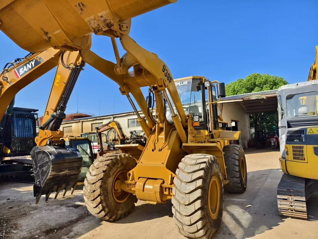 รถตักล้อยาง CAT 938F มือสองสำหรับขาย | รถตักหน้าตัก Caterpillar ที่เชื่อถือได้ ส่งออกจากประเทศจีน