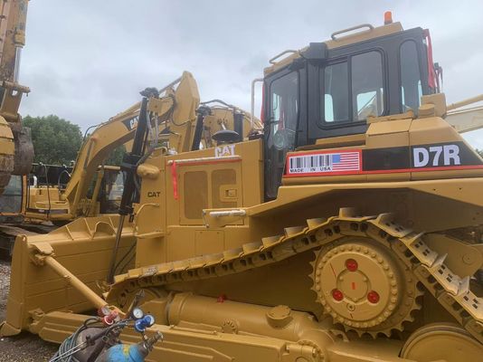 Caterpillar D7R บูลโดเซอร์ บูลโดเซอร์แมวมือสอง บูลโดเซอร์แมว D7R